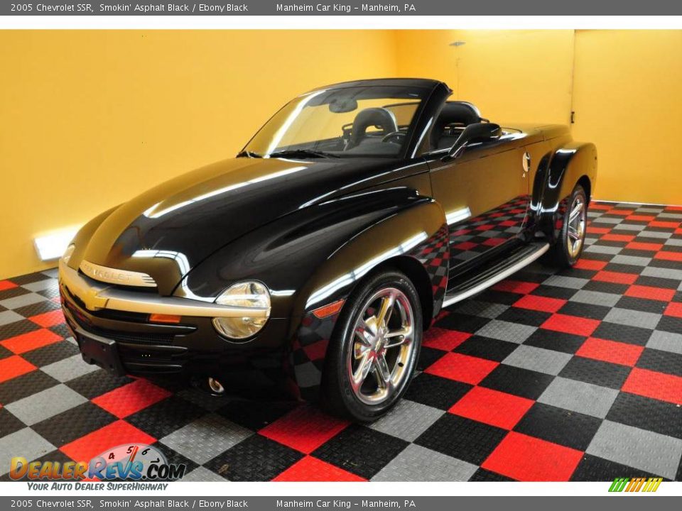 2005 Chevrolet SSR Smokin' Asphalt Black / Ebony Black Photo #16