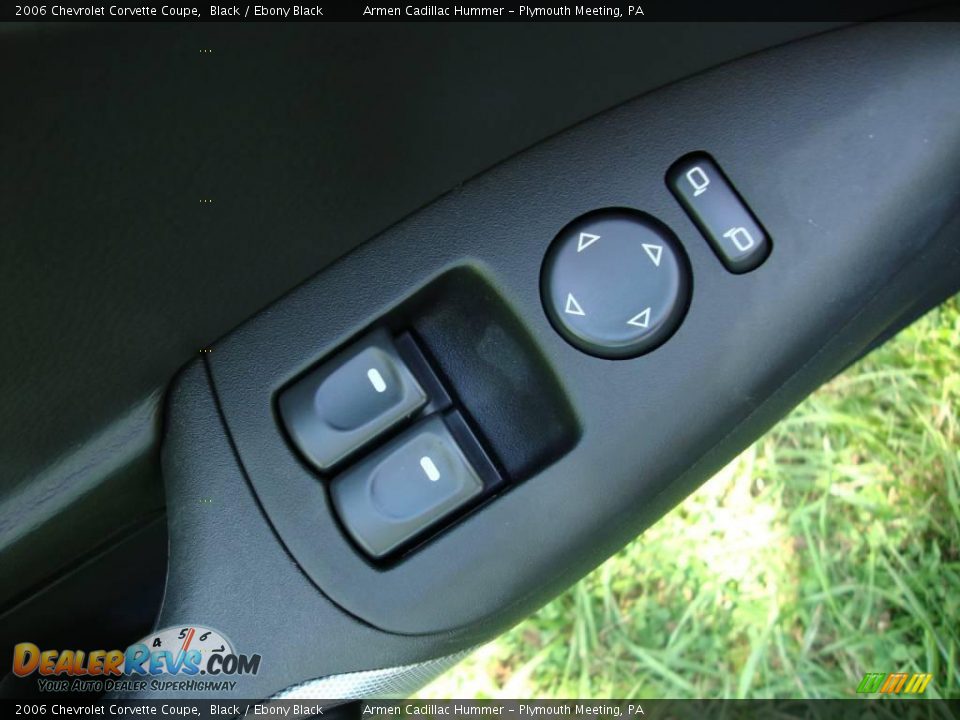 2006 Chevrolet Corvette Coupe Black / Ebony Black Photo #14