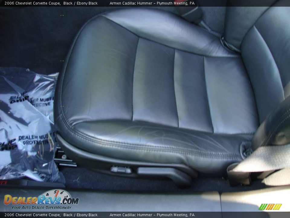 2006 Chevrolet Corvette Coupe Black / Ebony Black Photo #15