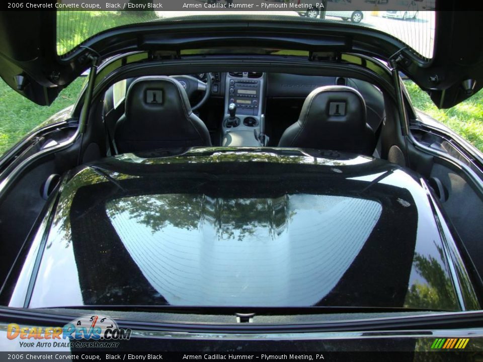 2006 Chevrolet Corvette Coupe Black / Ebony Black Photo #20