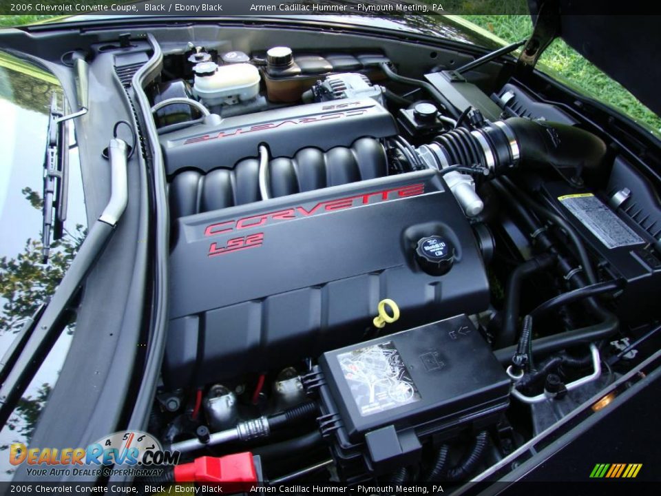 2006 Chevrolet Corvette Coupe Black / Ebony Black Photo #21