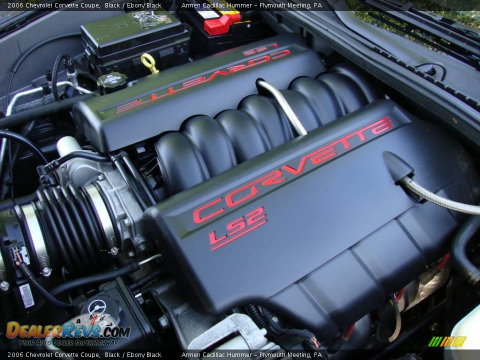 2006 Chevrolet Corvette Coupe Black / Ebony Black Photo #22