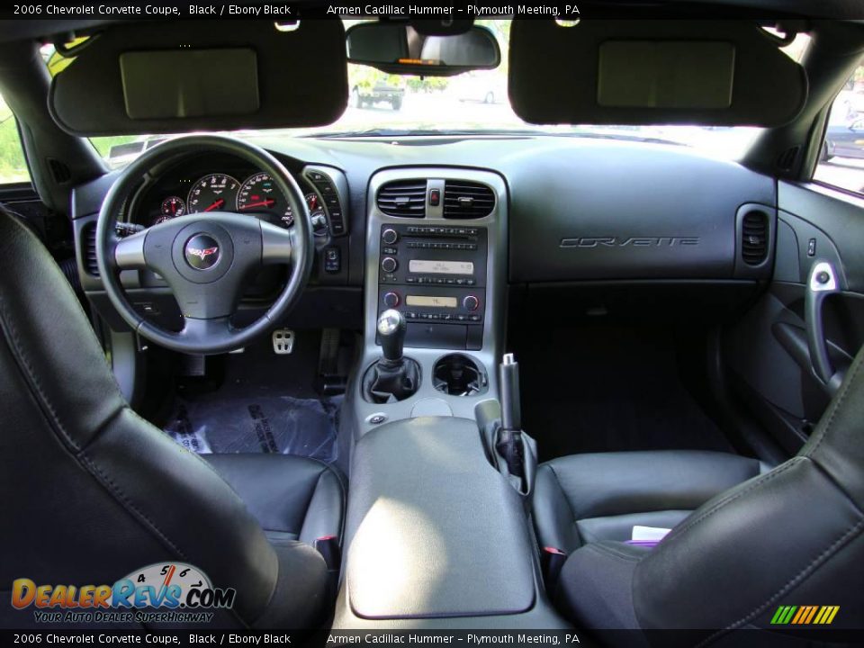 2006 Chevrolet Corvette Coupe Black / Ebony Black Photo #28