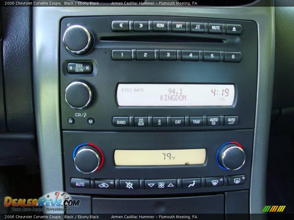 2006 Chevrolet Corvette Coupe Black / Ebony Black Photo #29