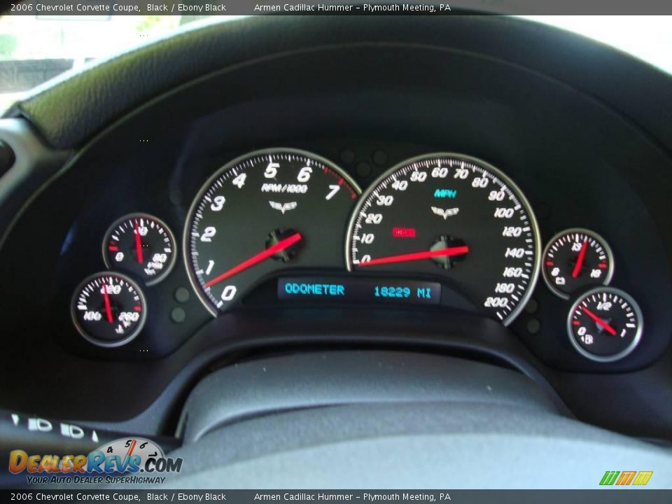 2006 Chevrolet Corvette Coupe Black / Ebony Black Photo #31