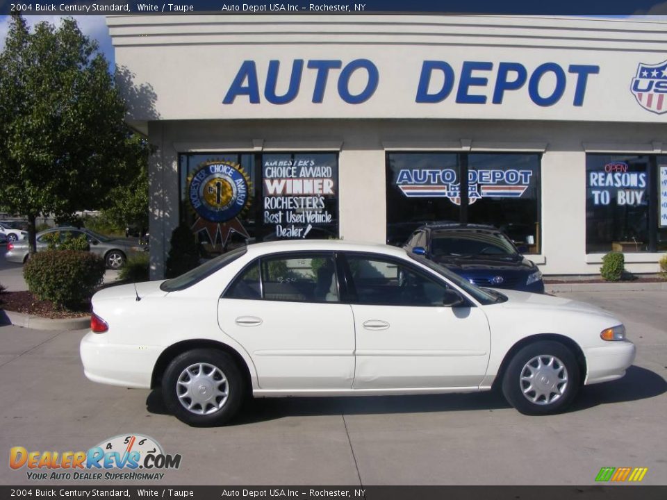 2004 Buick Century Standard White / Taupe Photo #1