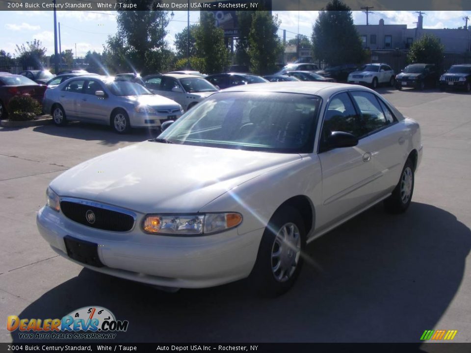 2004 Buick Century Standard White / Taupe Photo #4