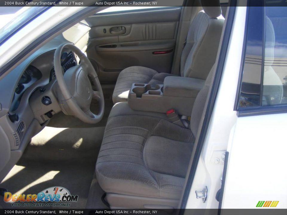 2004 Buick Century Standard White / Taupe Photo #7