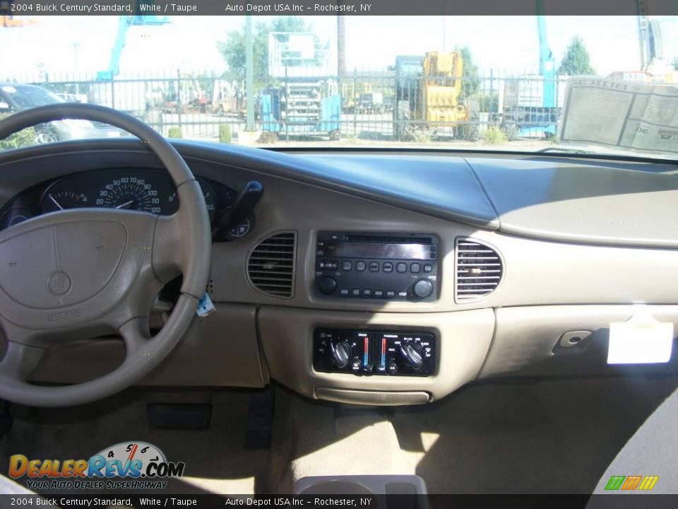 2004 Buick Century Standard White / Taupe Photo #9