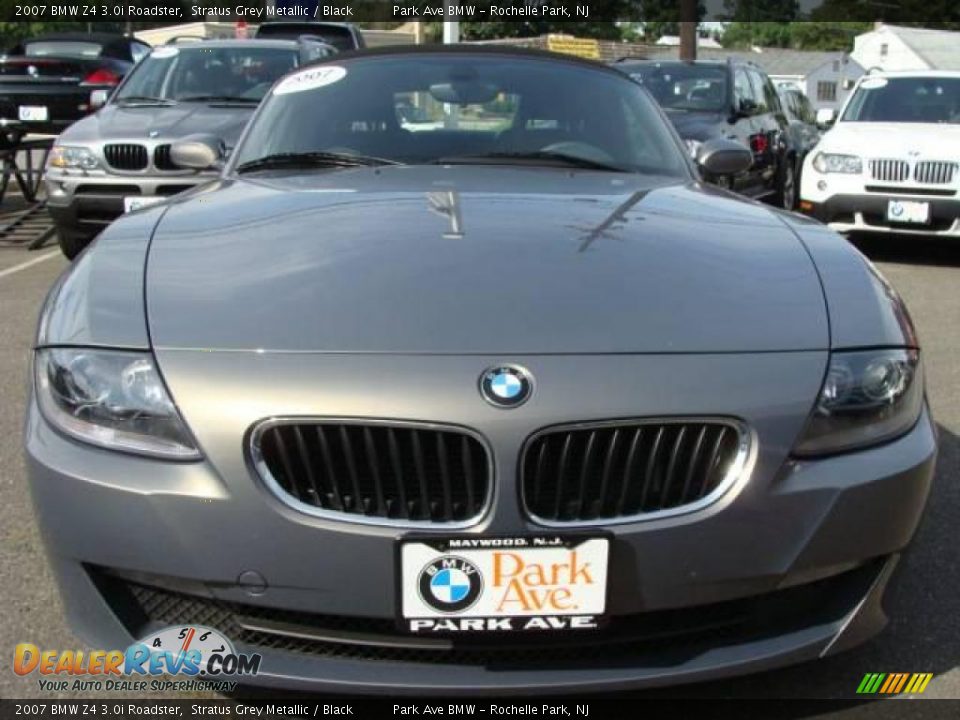 2007 BMW Z4 3.0i Roadster Stratus Grey Metallic / Black Photo #5