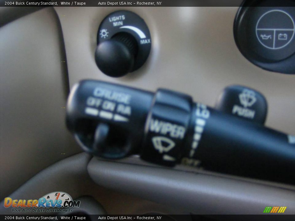 2004 Buick Century Standard White / Taupe Photo #11
