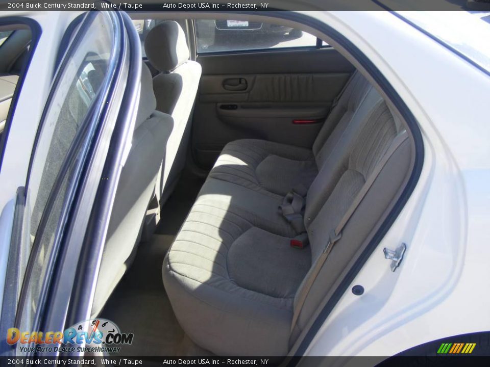 2004 Buick Century Standard White / Taupe Photo #13