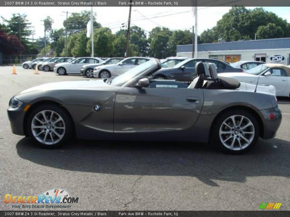 2007 BMW Z4 3.0i Roadster Stratus Grey Metallic / Black Photo #8