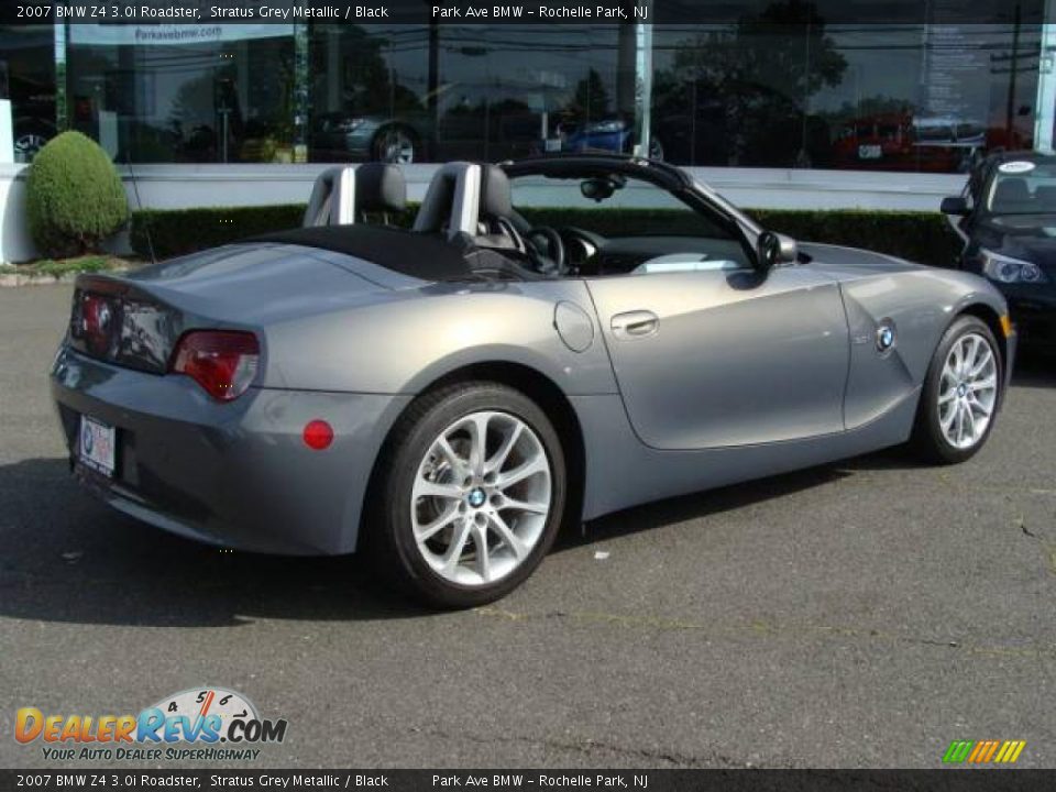 2007 BMW Z4 3.0i Roadster Stratus Grey Metallic / Black Photo #14