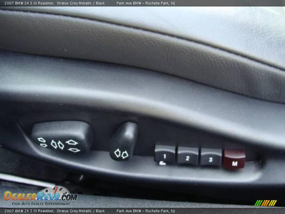 2007 BMW Z4 3.0i Roadster Stratus Grey Metallic / Black Photo #18
