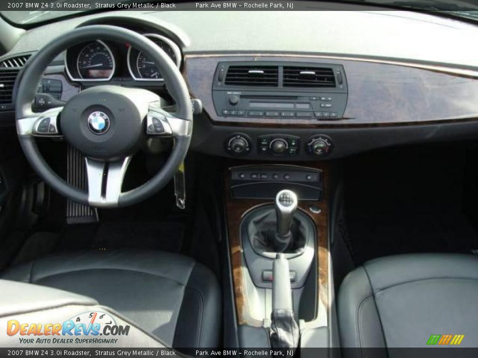 2007 BMW Z4 3.0i Roadster Stratus Grey Metallic / Black Photo #20