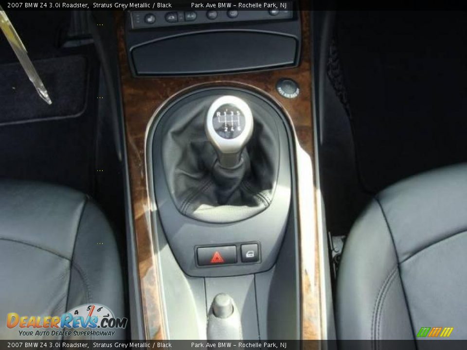 2007 BMW Z4 3.0i Roadster Stratus Grey Metallic / Black Photo #24