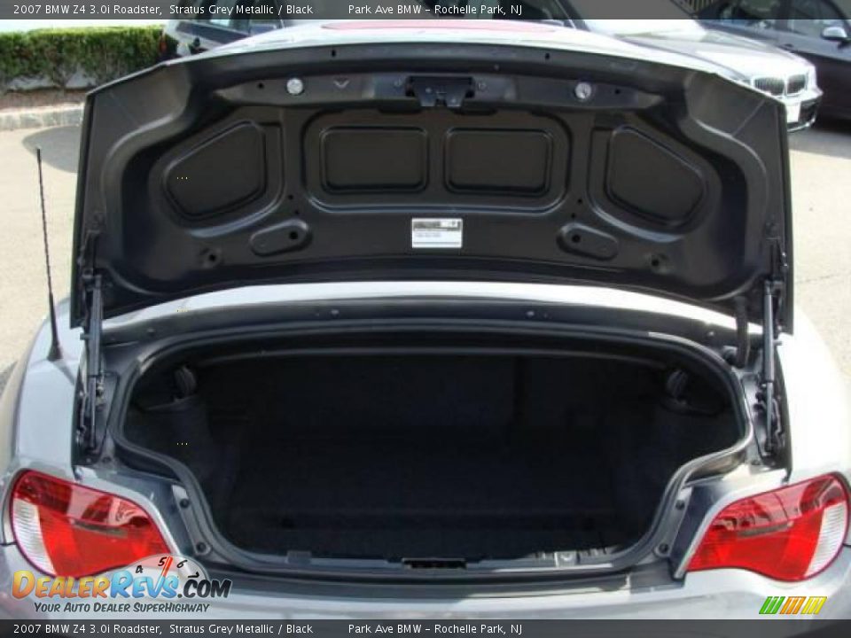 2007 BMW Z4 3.0i Roadster Stratus Grey Metallic / Black Photo #25