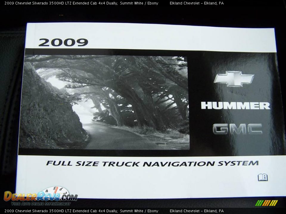 2009 Chevrolet Silverado 3500HD LTZ Extended Cab 4x4 Dually Summit White / Ebony Photo #33