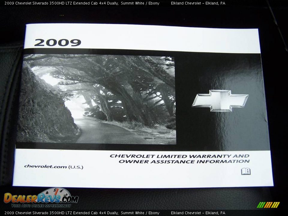 2009 Chevrolet Silverado 3500HD LTZ Extended Cab 4x4 Dually Summit White / Ebony Photo #34