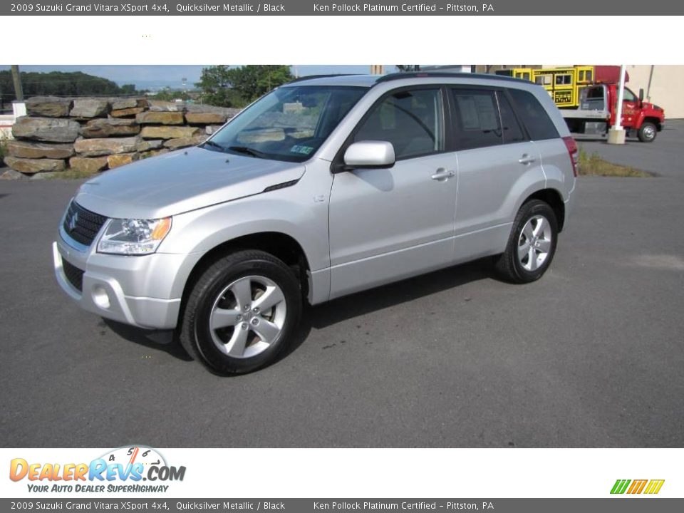 2009 Suzuki Grand Vitara XSport 4x4 Quicksilver Metallic / Black Photo #1