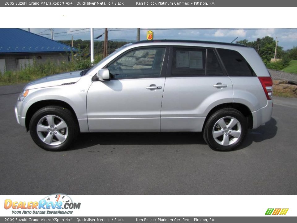 2009 Suzuki Grand Vitara XSport 4x4 Quicksilver Metallic / Black Photo #2