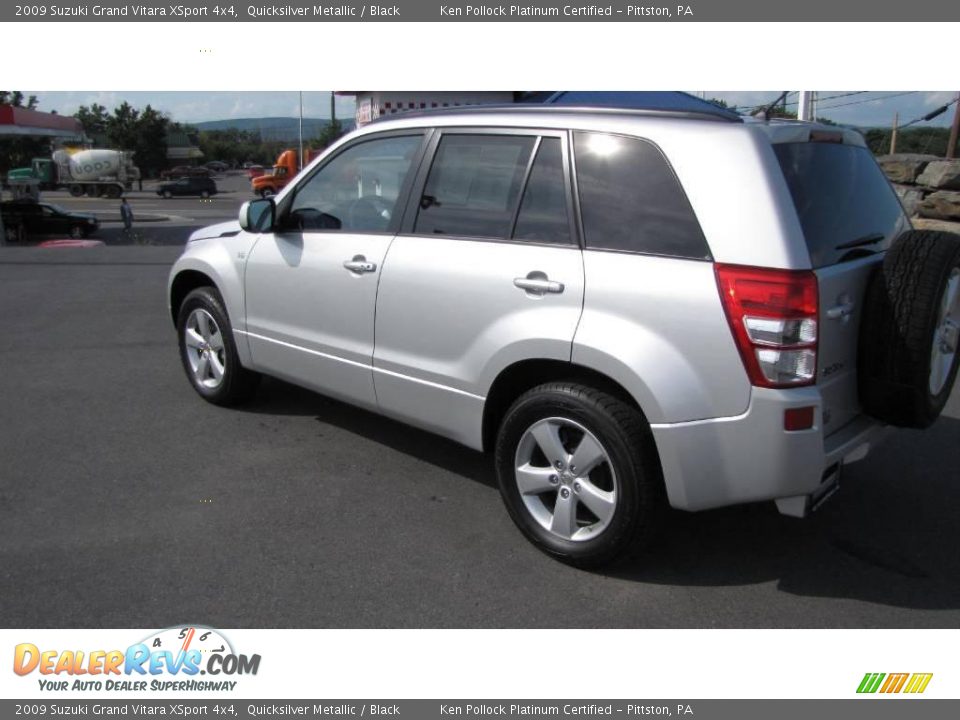 2009 Suzuki Grand Vitara XSport 4x4 Quicksilver Metallic / Black Photo #3