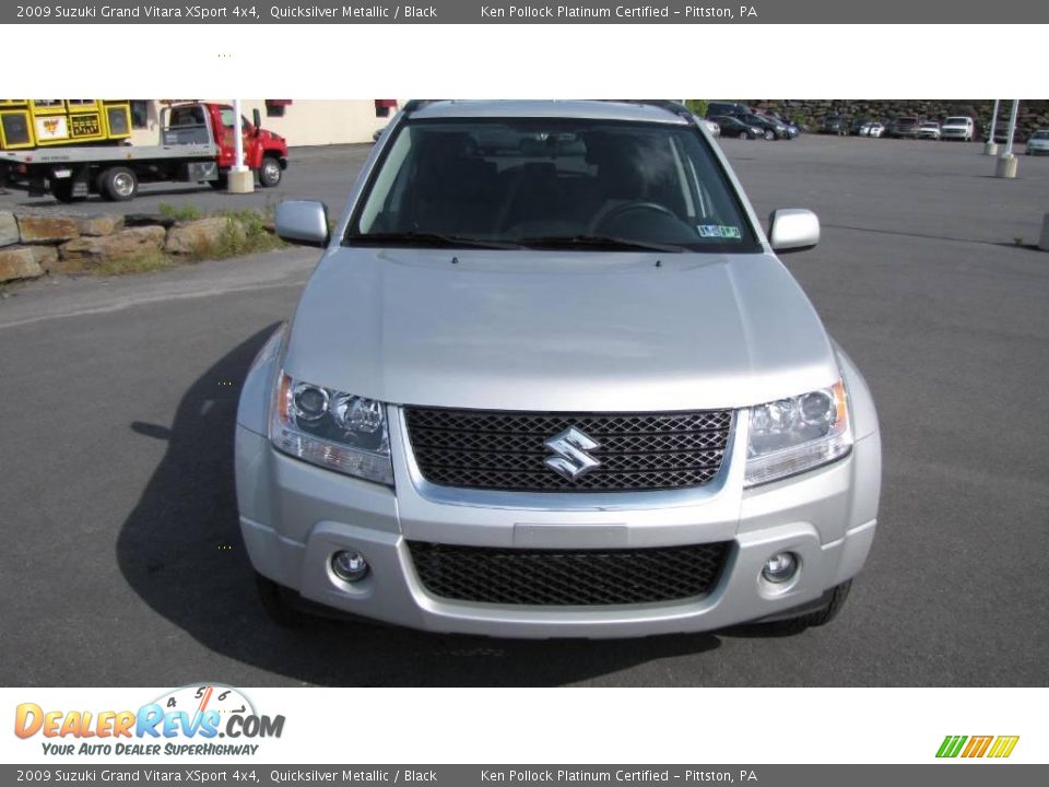 2009 Suzuki Grand Vitara XSport 4x4 Quicksilver Metallic / Black Photo #8