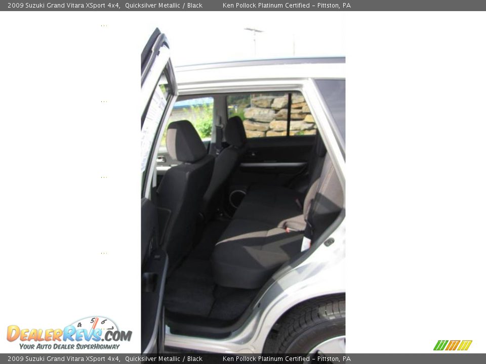 2009 Suzuki Grand Vitara XSport 4x4 Quicksilver Metallic / Black Photo #15