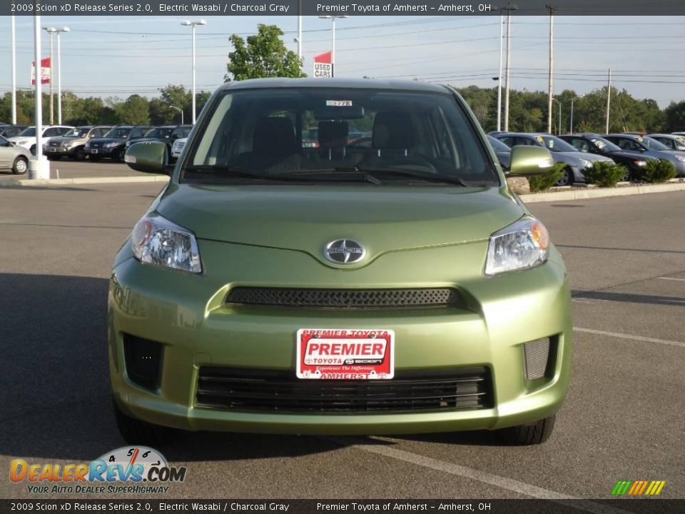 2009 Scion xD Release Series 2.0 Electric Wasabi / Charcoal Gray Photo #8