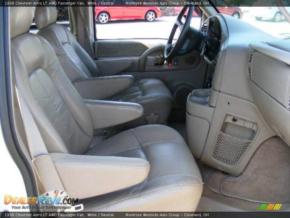 1998 Chevrolet Astro LT AWD Passenger Van White / Neutral Photo #13
