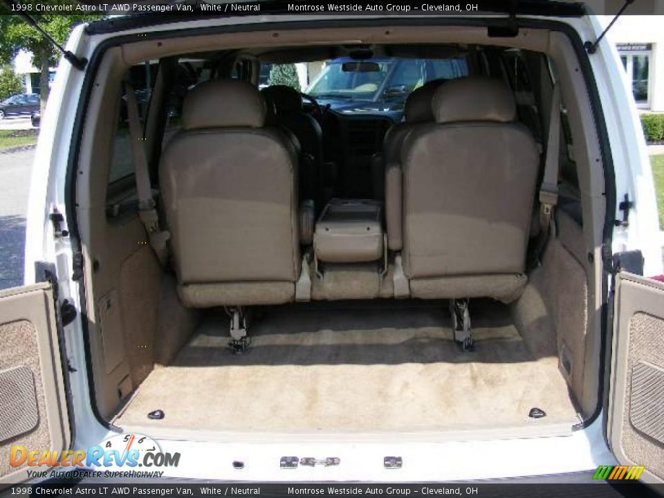 1998 Chevrolet Astro LT AWD Passenger Van White / Neutral Photo #27