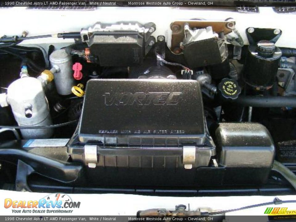 1998 Chevrolet Astro LT AWD Passenger Van White / Neutral Photo #32
