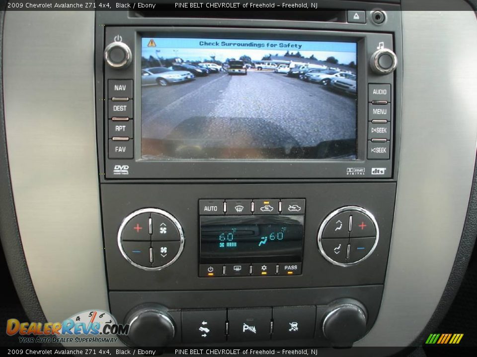 2009 Chevrolet Avalanche Z71 4x4 Black / Ebony Photo #13