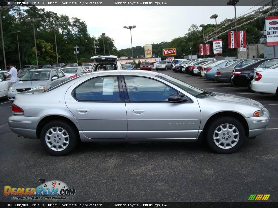 2000 Chrysler Cirrus LX Bright Silver Metallic / Silver Fern Photo #5