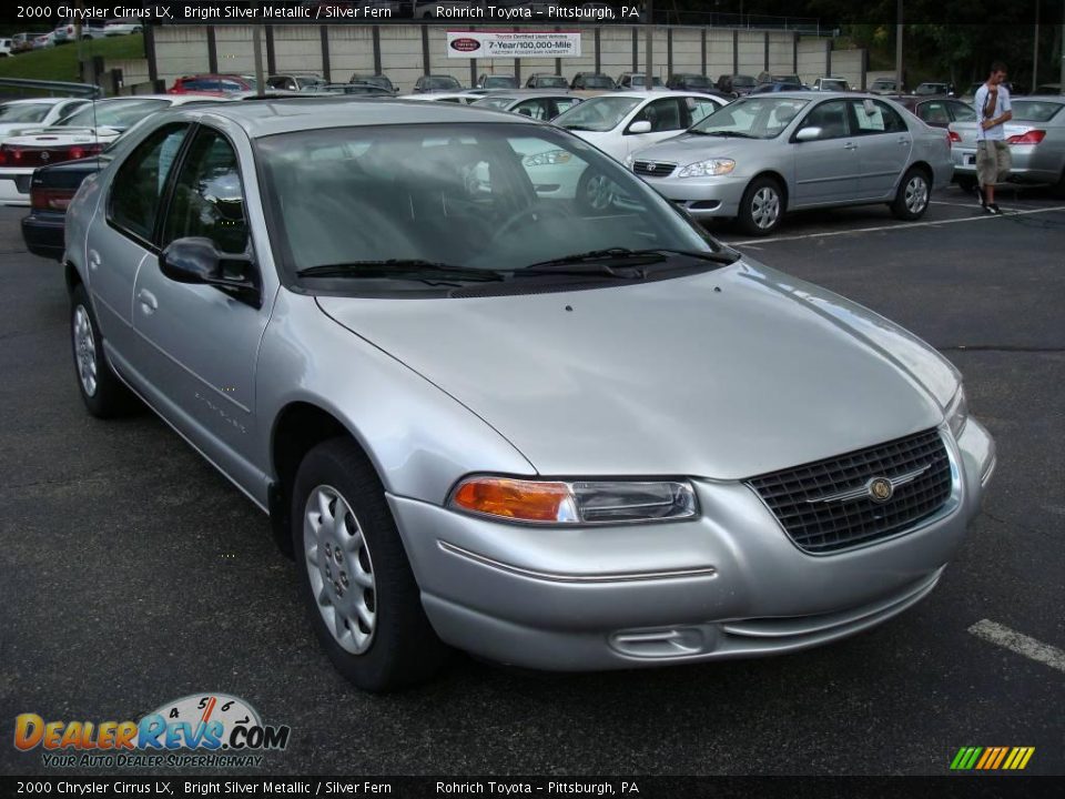 2000 Chrysler Cirrus LX Bright Silver Metallic / Silver Fern Photo #6