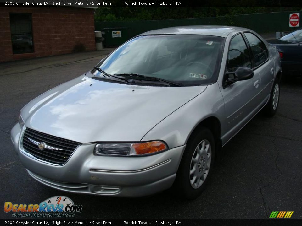 2000 Chrysler Cirrus LX Bright Silver Metallic / Silver Fern Photo #8