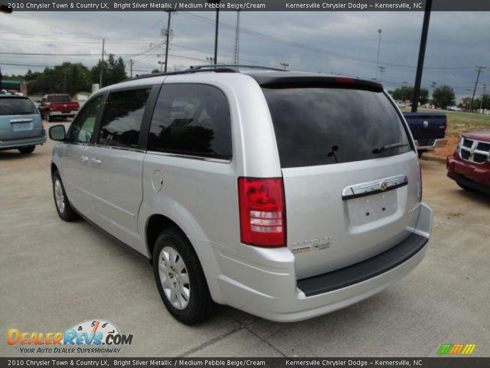 2010 Chrysler Town & Country LX Bright Silver Metallic / Medium Pebble Beige/Cream Photo #2