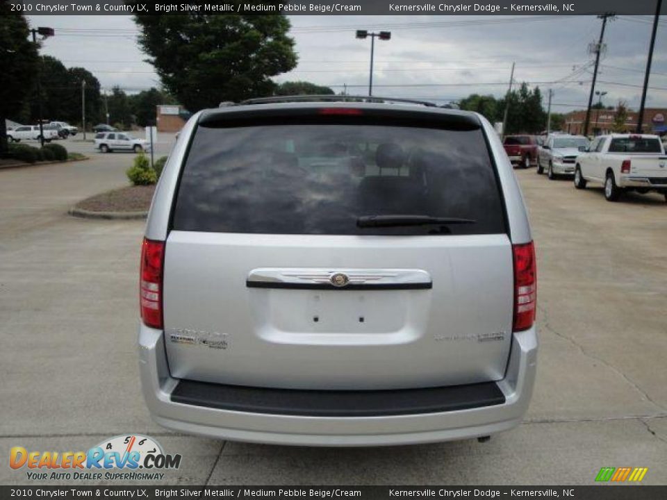 2010 Chrysler Town & Country LX Bright Silver Metallic / Medium Pebble Beige/Cream Photo #3