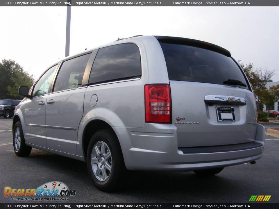 Bright Silver Metallic 2010 Chrysler Town & Country Touring Photo #2