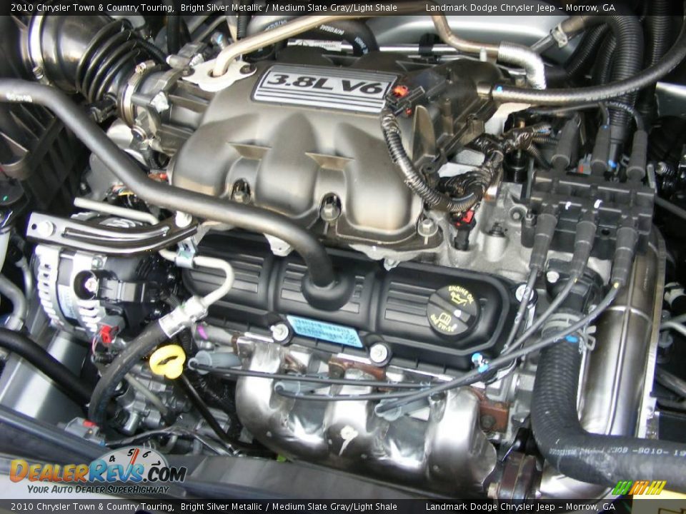 2010 Chrysler Town & Country Touring 3.8 Liter OHV 12-Valve V6 Engine Photo #11