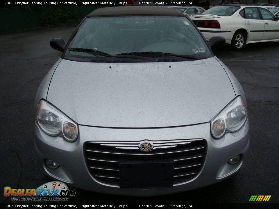 2006 Chrysler Sebring Touring Convertible Bright Silver Metallic / Taupe Photo #7