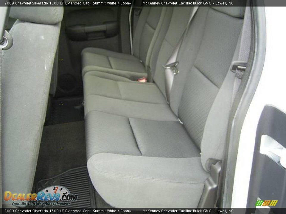 2009 Chevrolet Silverado 1500 LT Extended Cab Summit White / Ebony Photo #10
