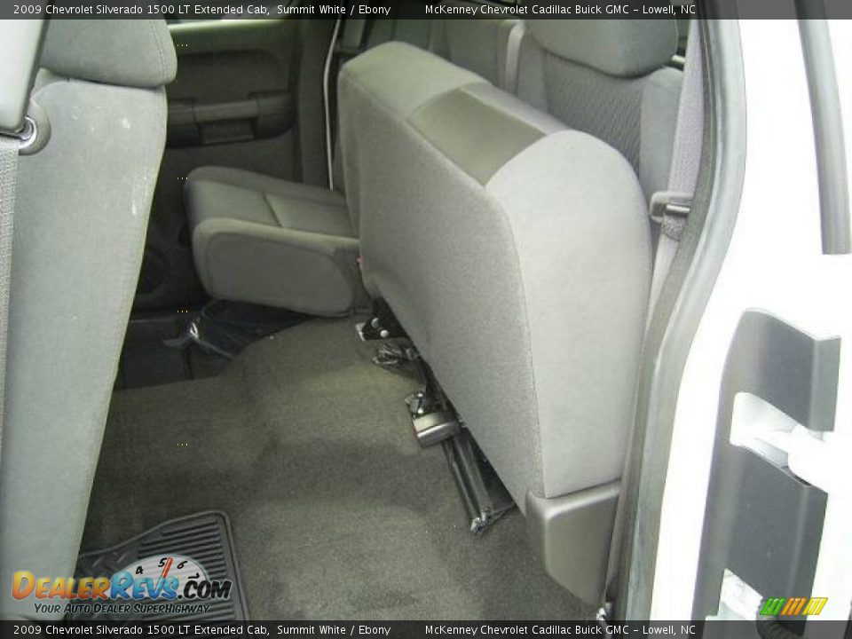 2009 Chevrolet Silverado 1500 LT Extended Cab Summit White / Ebony Photo #11