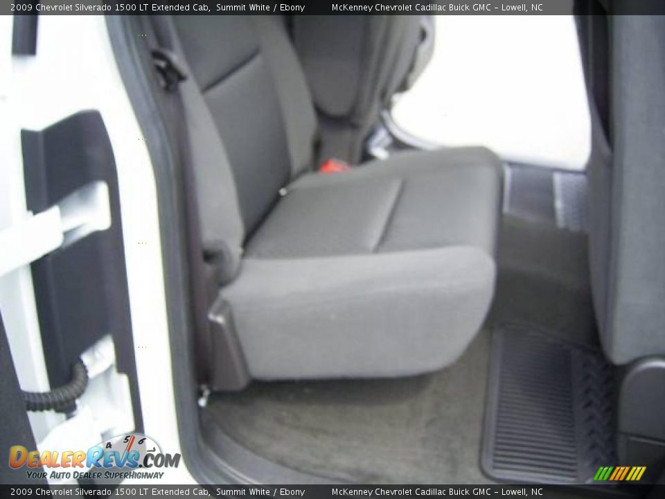 2009 Chevrolet Silverado 1500 LT Extended Cab Summit White / Ebony Photo #13