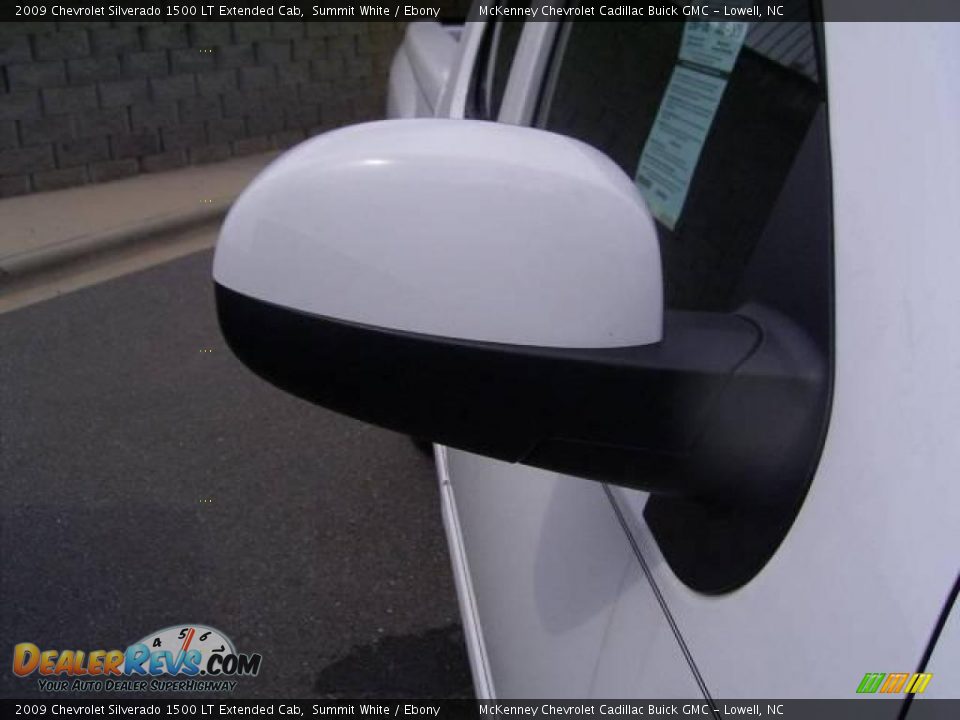 2009 Chevrolet Silverado 1500 LT Extended Cab Summit White / Ebony Photo #17