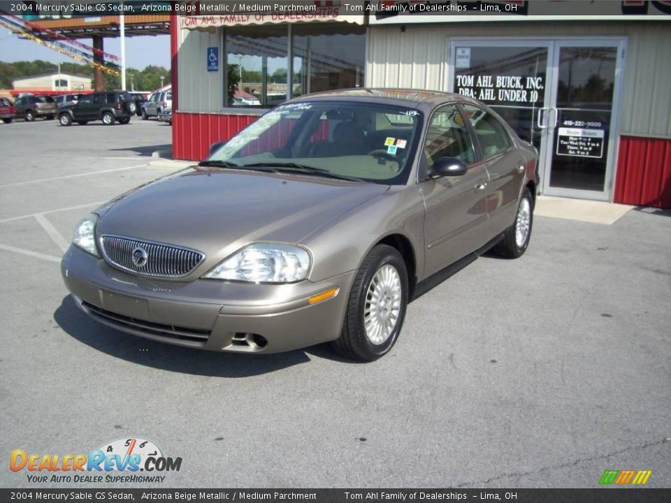 2004 Mercury Sable GS Sedan Arizona Beige Metallic / Medium Parchment Photo #1