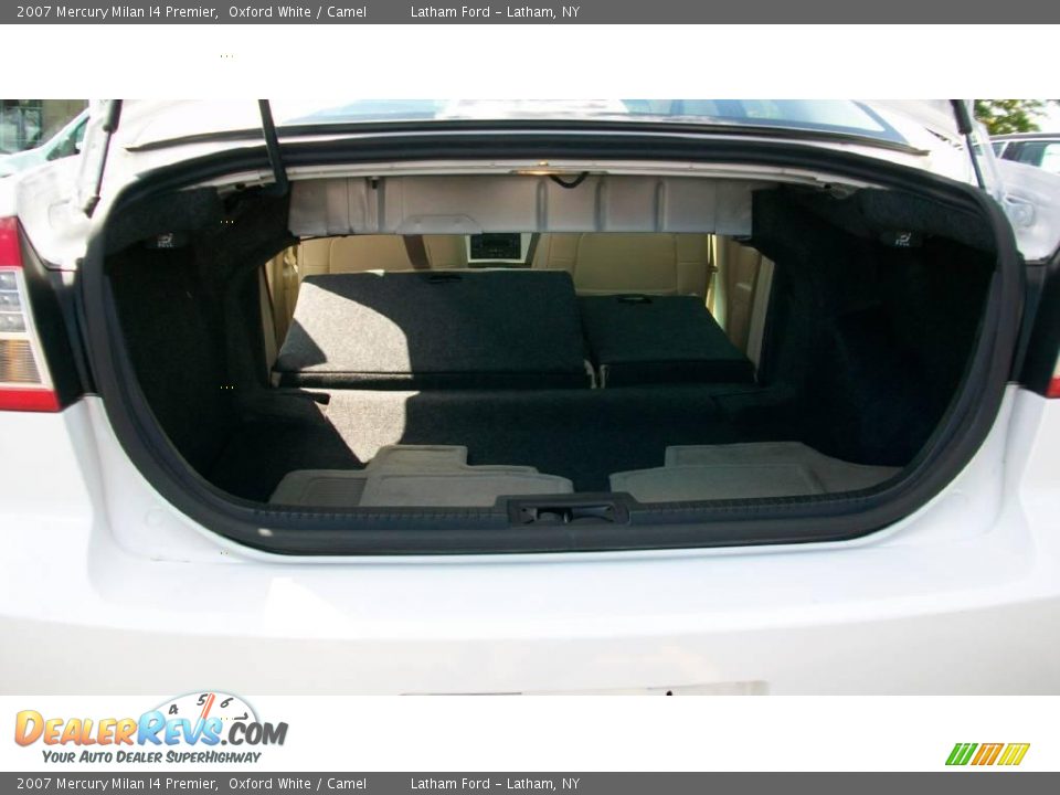 2007 Mercury Milan I4 Premier Oxford White / Camel Photo #7