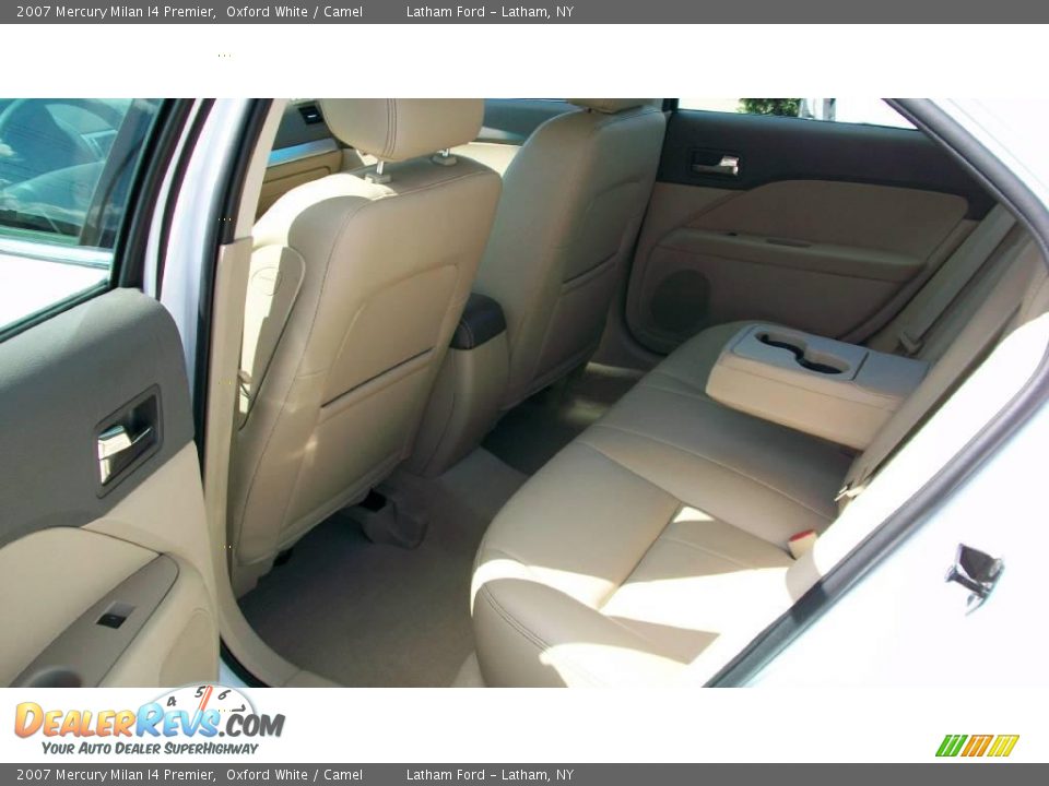 2007 Mercury Milan I4 Premier Oxford White / Camel Photo #8