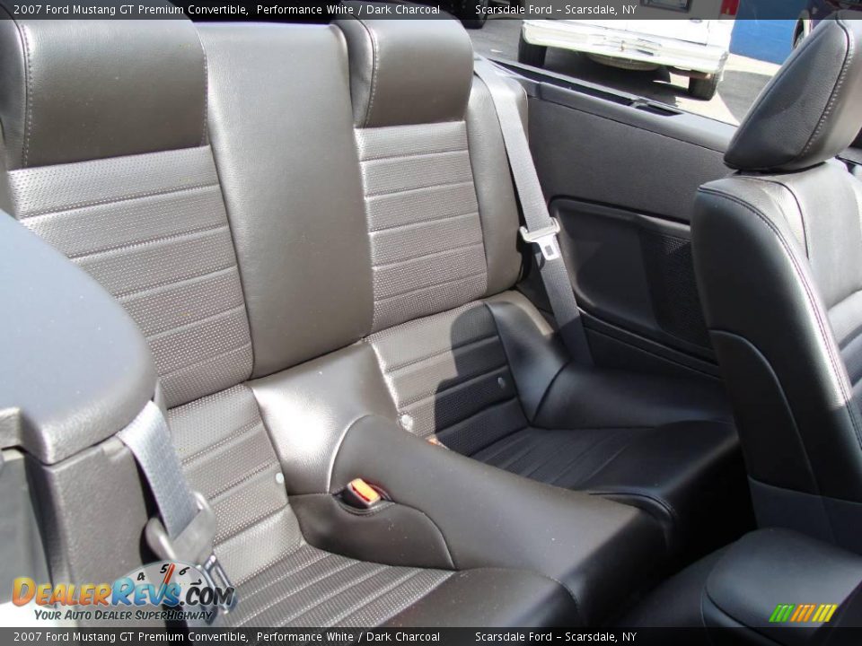 2007 Ford Mustang GT Premium Convertible Performance White / Dark Charcoal Photo #14